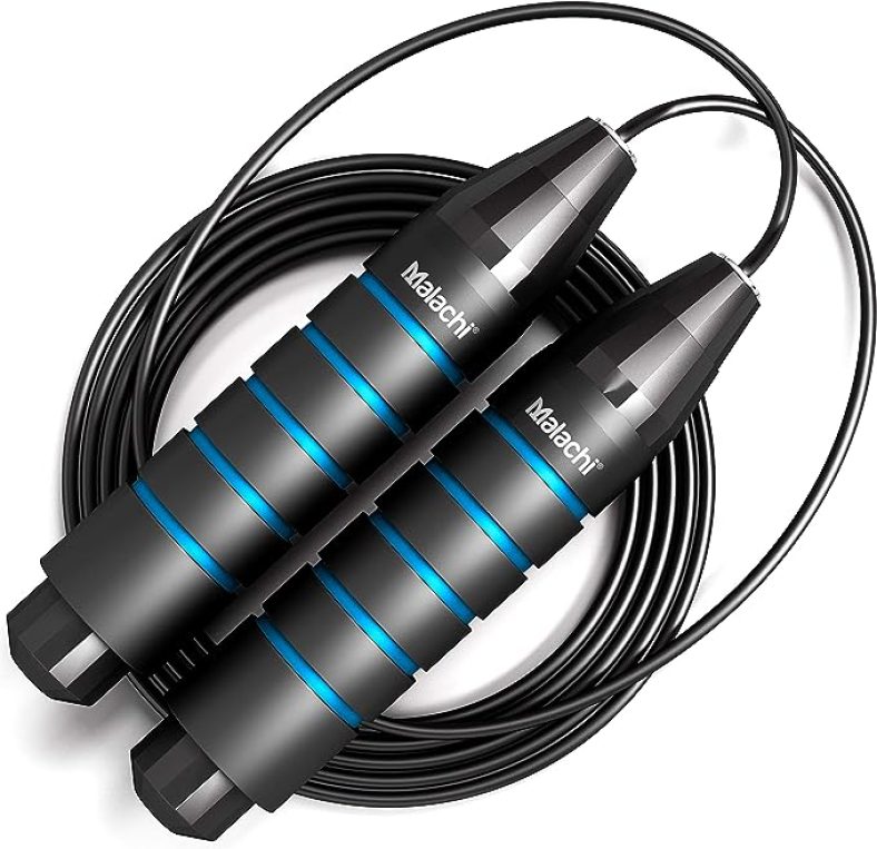 Jump Rope,Tangle-Free Ball Bearing Speed Rope Cable Skipping Rope,Adjustable Jumping Rope