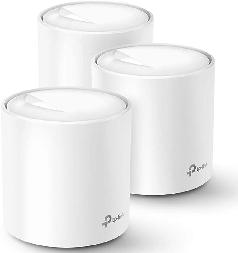 3 Pk TP-Link Deco WiFi 6 Mesh System(Deco X20) Covers up to 5800 Sq.Ft.
