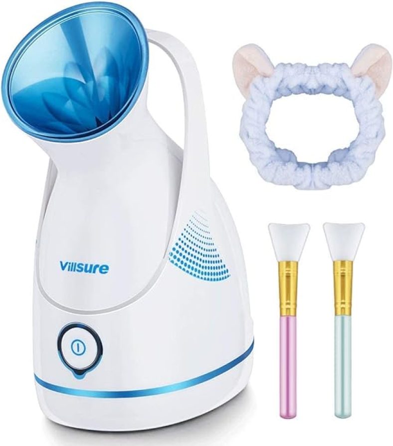 Facial Steamer, VillSure Nano Ionic Face Steamers for Facial