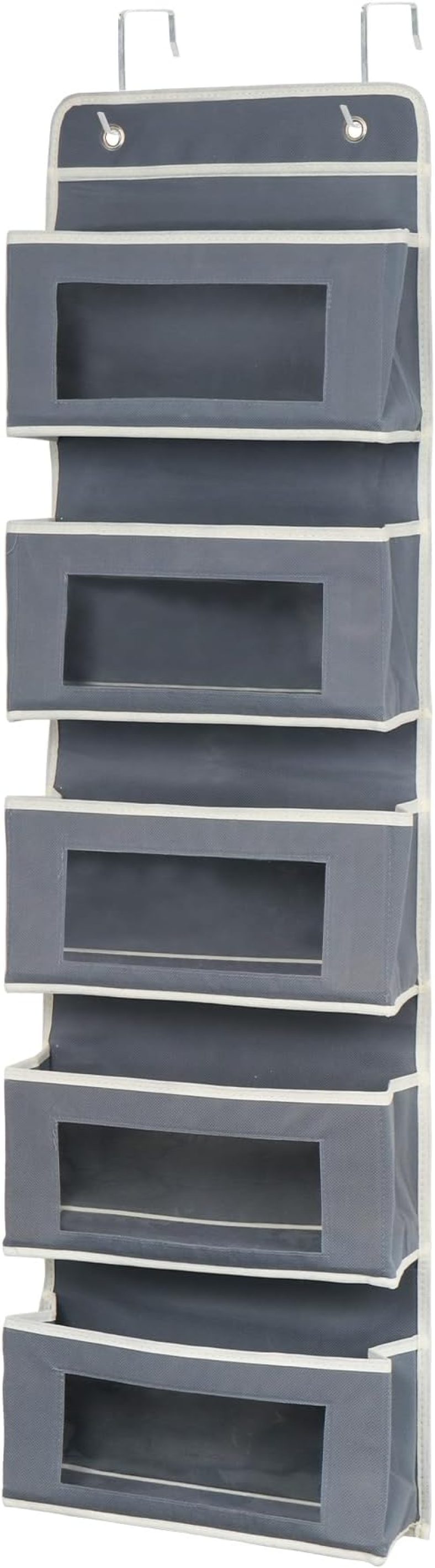 Over The Door Organizer 5 Shelf Hanging Storage Organizer Wall Mount v