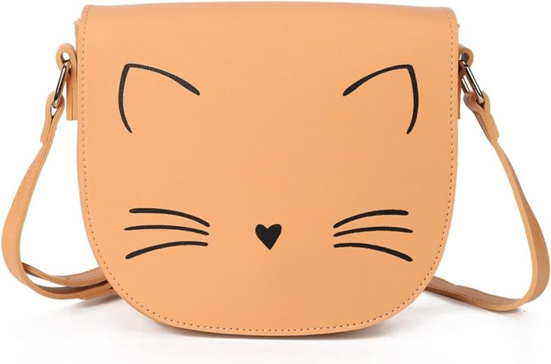 Crossbody Bags for Teen Girls Small Fashion Preteen Purses Cat
