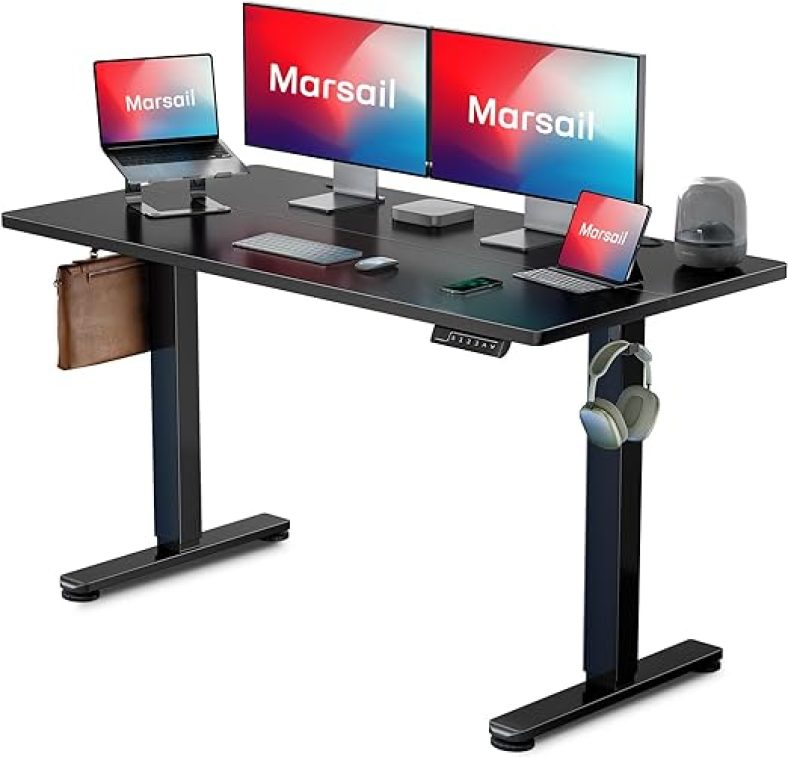 Marsail Electric Standing Desk Adjustable Height