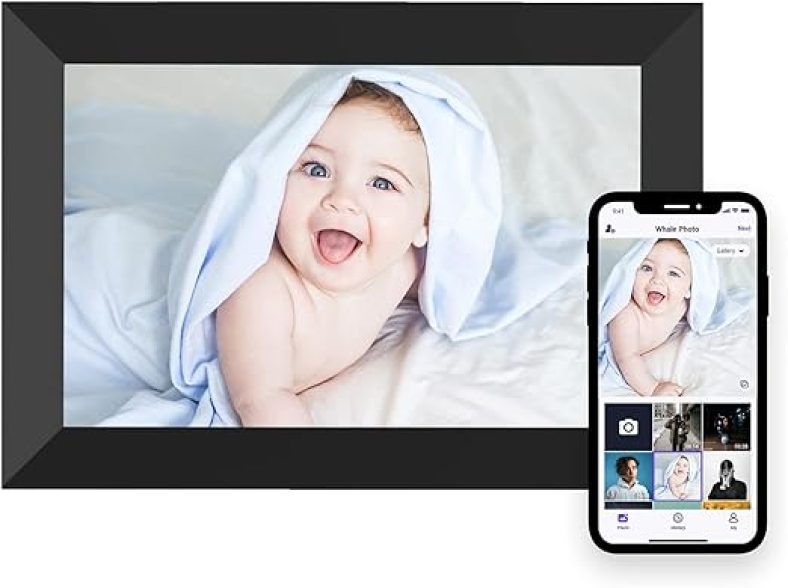 Digital Photo Frame WiFi 10.1 Inch Smart Digital Picture Frame with 1280×800 IPS Touch Screen