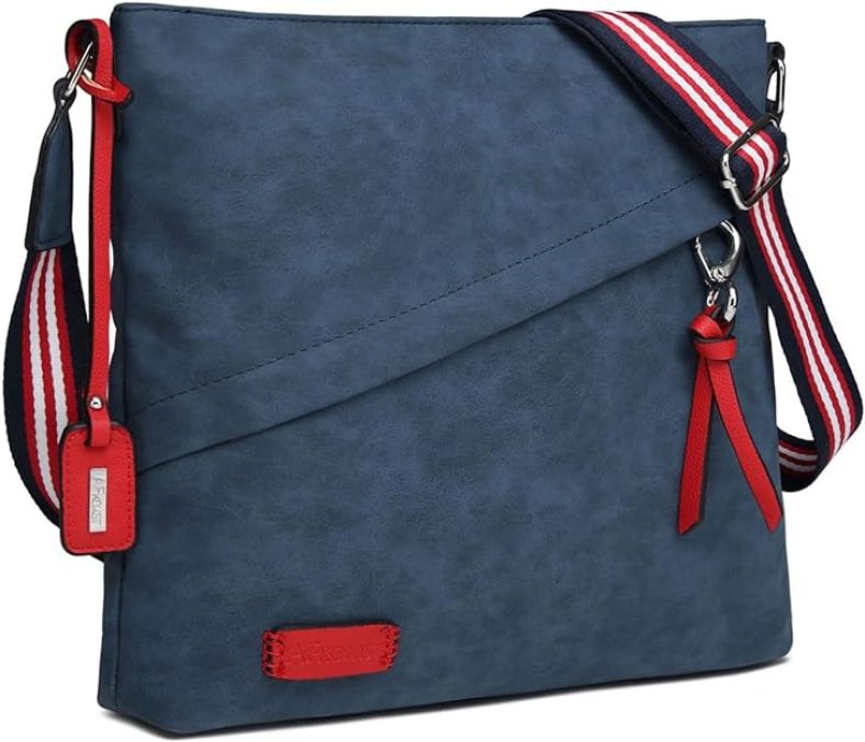 ?Small Crossbody Bags for Women Trendy, Leather Cross Body Bag Purses, Medium Travel Shoulder bag