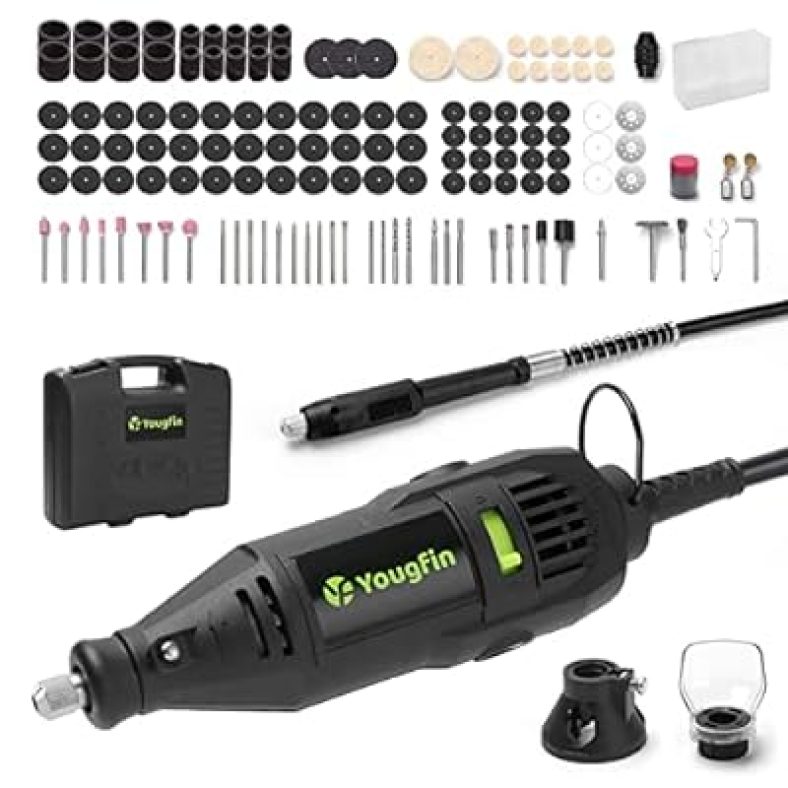 Power Rotary Tools, 6 Adjustable Speed Modes, 120V Corded Rotary Tool Kit Sets