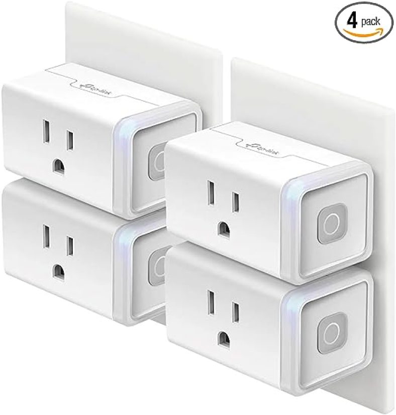 4-Pack Kasa Smart Plug HS103P4 Smart Home Wi-Fi Outlet