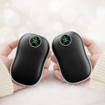 Hand Warmers Rechargeable, 2 Pack 5000mAh Electric Portable Pocket Warmer/Power Bank