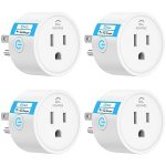 4Pk Smart Plug, Alexa Smart Plugs That Work with Alexa and Google Home