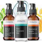 3Pc Retinol Serum for Face, Vitamin C Serum for Face with Hyaluronic Acid Serum for Face, Retinol Face