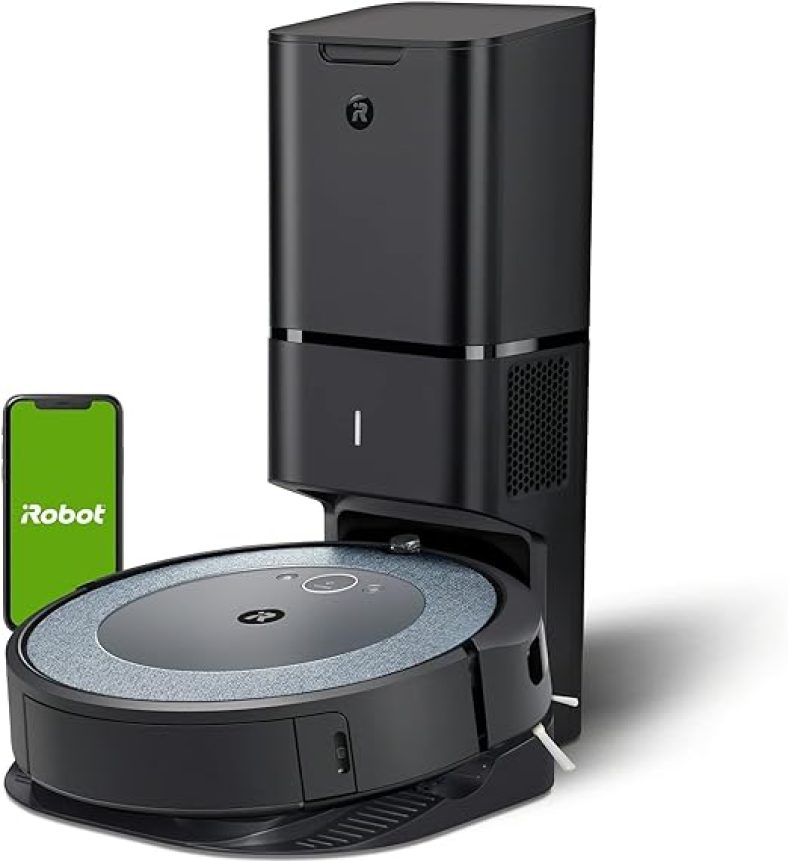 iRobot Roomba i4+ EVO (4552) Robot Vacuum with Automatic Dirt Disposal Empties Itself for up to 60 Days