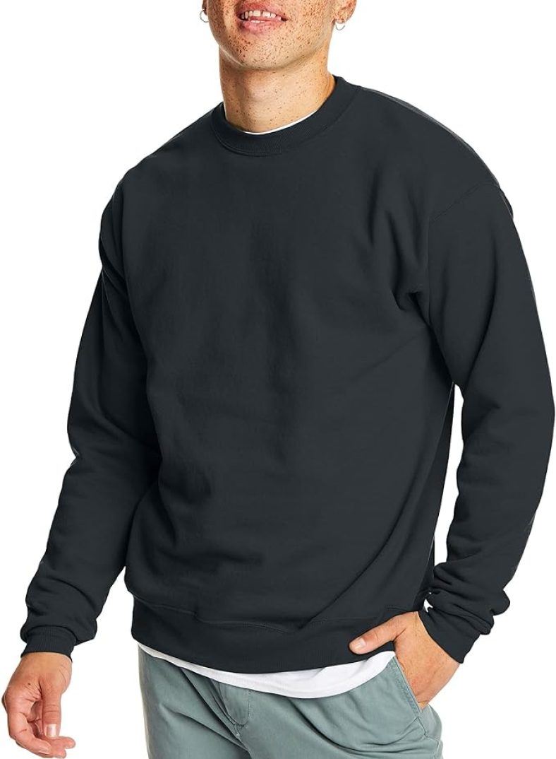 Hanes Mens Ecosmart Fleece Sweatshirt