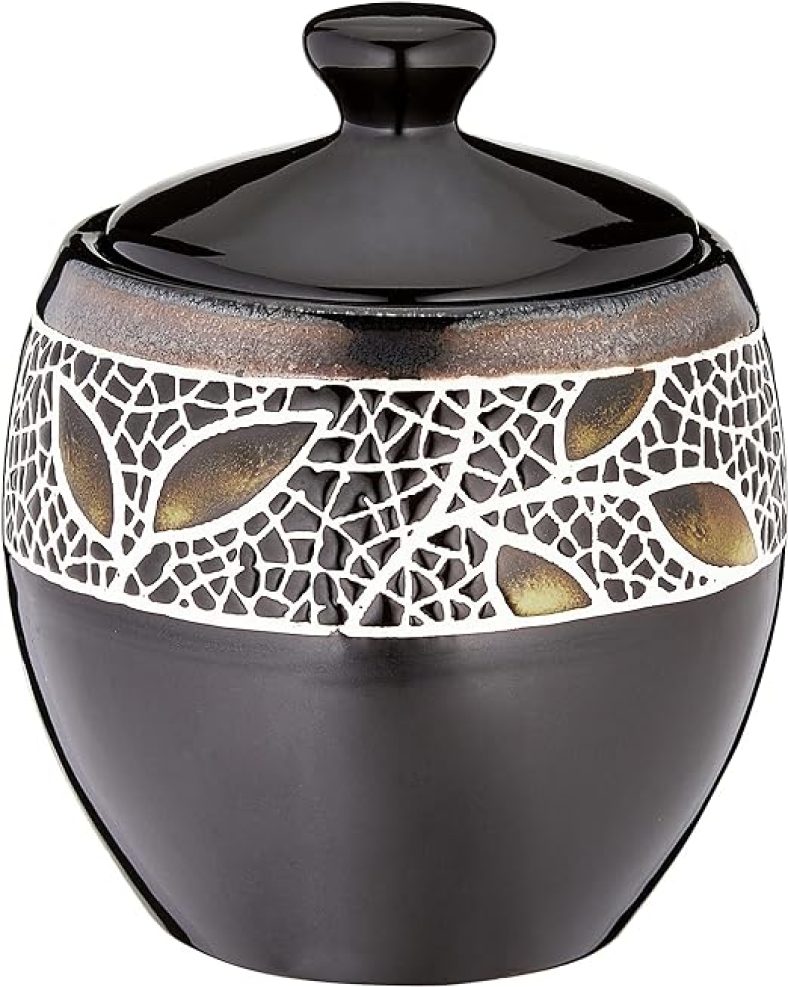 Mikasa Gourmet Basics Alexandria Sugar Bowl with Lid