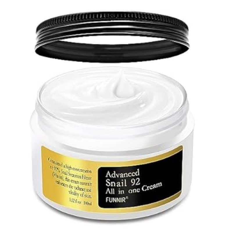 Snail Mucin 92% Repair Cream Face Moisturizer 100g, Face Cream for All Skin Types