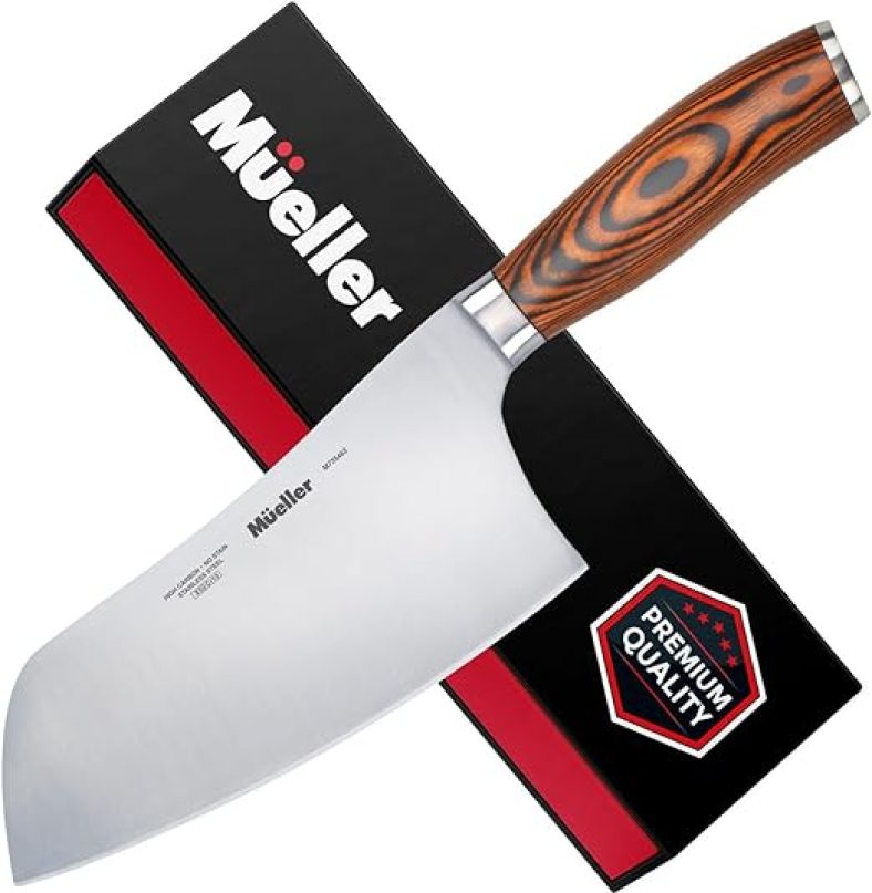 Mueller 7-inch Cleaver Knife Stainless Steel