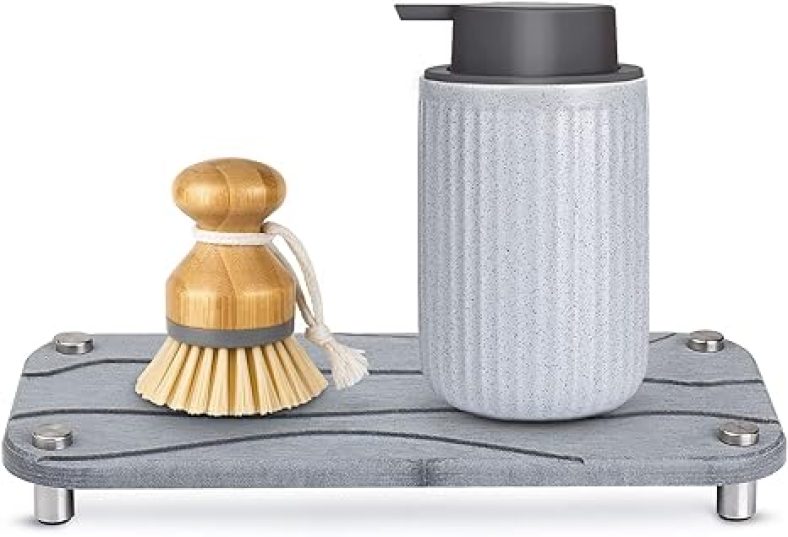 1/2 Pk Home Sink Caddy Dries Instantly Kitchen Sink Organizer Sponge Decor Riser