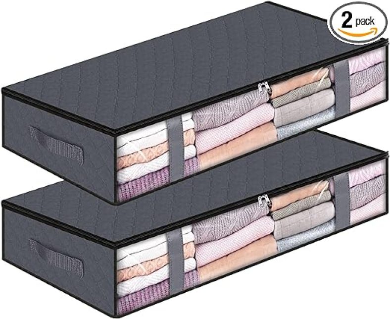 2Pk Storage Bags, Closet Organizers and Storage, Foldable Storage Bins