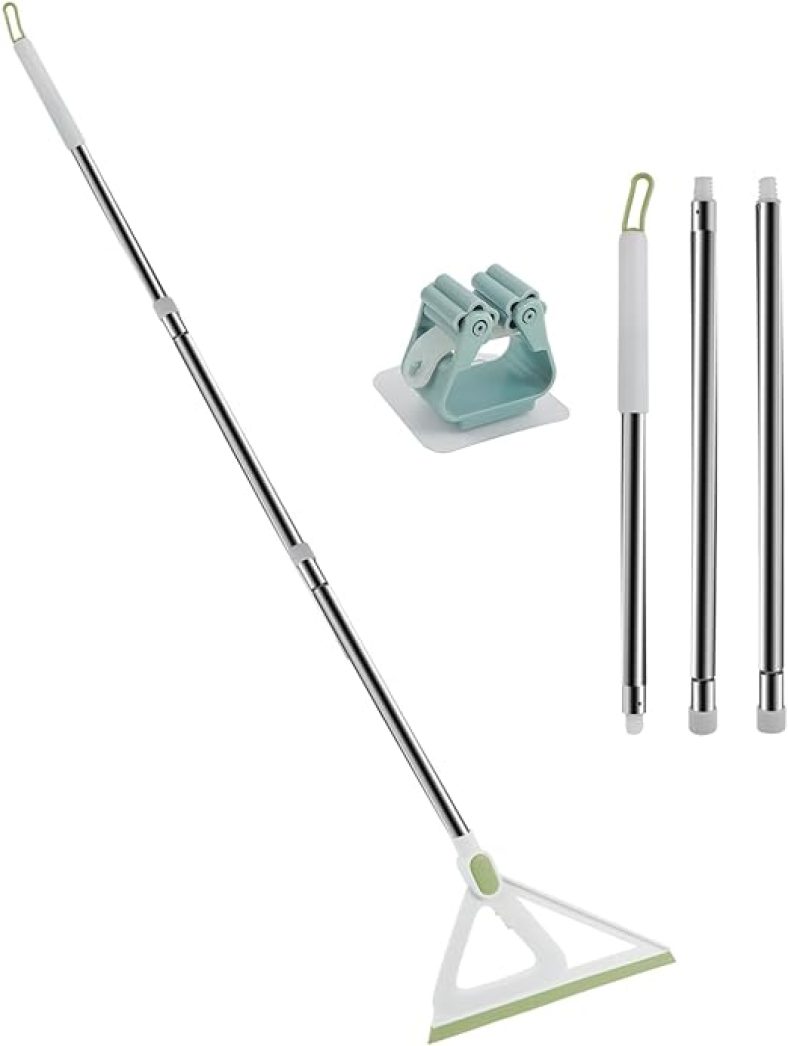 Rubber Squeegee Broom Multifunction Scraping Silicone Broom Sweeper, Squeeze Broom