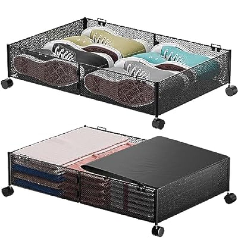 Under Bed Storage, Underbed Storage Containers with Wheels