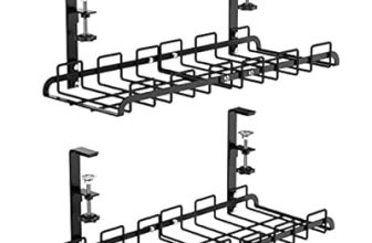 Under Desk Cable Management  17.7? Cable Management Tray