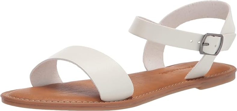 Amazon Essentials Women’s Two Strap Buckle Sandal