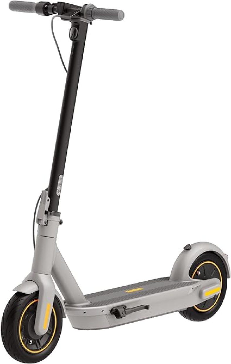 Segway Ninebot MAX KickScooter, Power by 350W/450W Motor, 25/40/43 Miles Range, 18.6/22 MPH, Cruise Control, Dual Suspension (MAX G2 Only), Electric Scooter for Adults, UL-2272 Certified