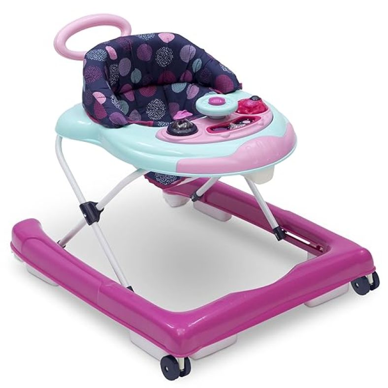 First Exploration 2-in-1 Activity Walker – with Music, Removable Play Tray, Push Walker Mode, Machine-Washable, Orbit