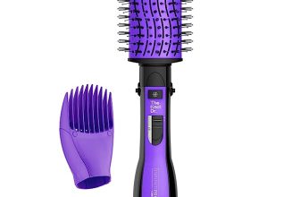 INFINITIPRO BY CONAIR The Knot Dr. All-in-One Oval Dryer Brush, Hair Dryer & Volumizer, Hot Air Brush