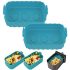 Lazy Susan Turntable 2 Pack, Non-Skid Lazy Susan Organizer 10 Inch for Cabinet, Pantry, Kitchen