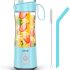 FLPSDE Dual Chamber Water Bottle | Drink+Snacks | Water Bottle with Storage | Vacuum Insulated Stainless Steel