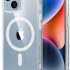 JETech Silicone Case for iPhone 14 6.1-Inch, Silky-Soft Touch Full-Body Protective Phone Case, Shockproof Cover with Microfiber Lining (Sierra Blue)